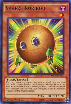 Sphere Kuriboh (MP16-EN121) - 2016 Mega-Tins Mega Pack Unlimited