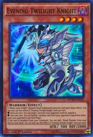 Evening Twilight Knight (MP16-EN124) - 2016 Mega-Tins Mega Pack 1st Edition