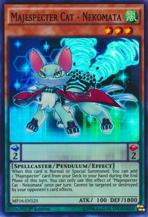 Majespecter Cat - Nekomata (MP16-EN125) - 2016 Mega-Tins Mega Pack Unlimited