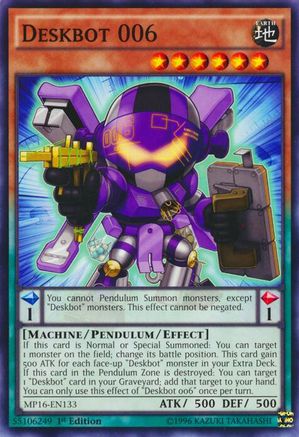 Deskbot 006 (MP16-EN133) - 2016 Mega-Tins Mega Pack 1st Edition
