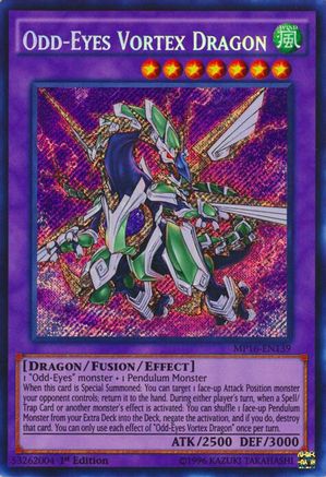 Odd-Eyes Vortex Dragon (MP16-EN139) - 2016 Mega-Tins Mega Pack Unlimited