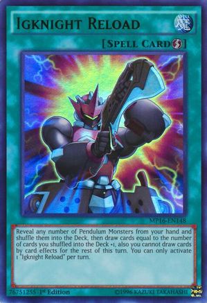 Igknight Reload (MP16-EN148) - 2016 Mega-Tins Mega Pack 1st Edition
