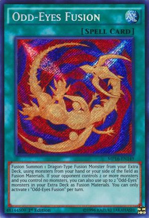 Odd-Eyes Fusion (MP16-EN149) - 2016 Mega-Tins Mega Pack Unlimited