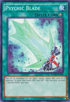 Psychic Blade (MP16-EN150) - 2016 Mega-Tins Mega Pack Unlimited