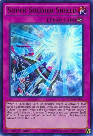 Super Soldier Shield (MP16-EN157) - 2016 Mega-Tins Mega Pack 1st Edition