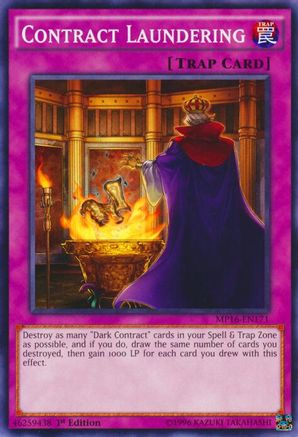 Contract Laundering (MP16-EN171) - 2016 Mega-Tins Mega Pack 1st Edition
