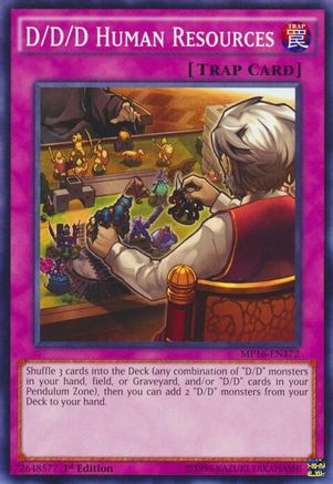 D/D/D Human Resources (MP16-EN172) - 2016 Mega-Tins Mega Pack Unlimited