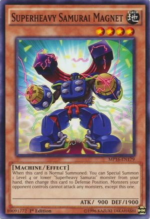 Superheavy Samurai Magnet (MP16-EN179) - 2016 Mega-Tins Mega Pack 1st Edition