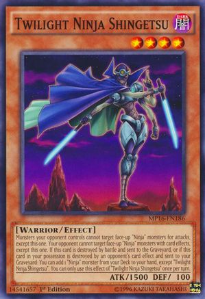 Twilight Ninja Shingetsu (MP16-EN186) - 2016 Mega-Tins Mega Pack Unlimited