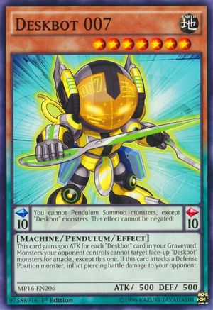 Deskbot 007 (MP16-EN206) - 2016 Mega-Tins Mega Pack 1st Edition