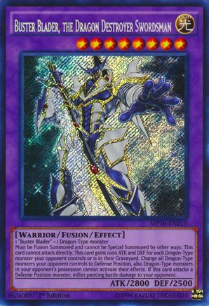 Buster Blader, the Dragon Destroyer Swordsman (MP16-EN210) - 2016 Mega-Tins Mega Pack Unlimited