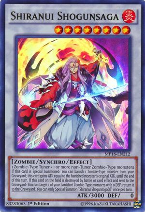 Shiranui Shogunsaga (MP16-EN212) - 2016 Mega-Tins Mega Pack Unlimited