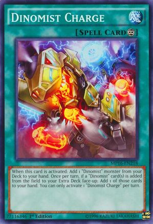 Dinomist Charge (MP16-EN218) - 2016 Mega-Tins Mega Pack Unlimited