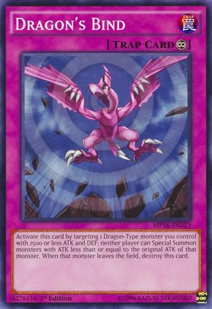Dragon's Bind (MP16-EN223) - 2016 Mega-Tins Mega Pack Unlimited