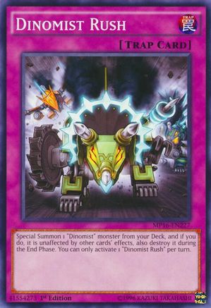 Dinomist Rush (MP16-EN227) - 2016 Mega-Tins Mega Pack 1st Edition