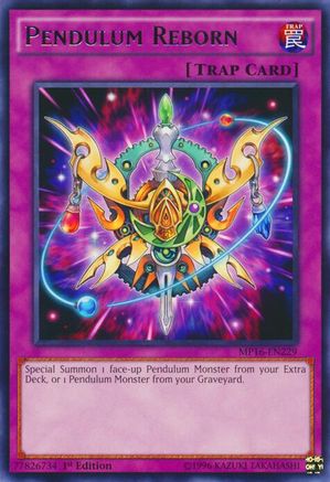 Pendulum Reborn (MP16-EN229) - 2016 Mega-Tins Mega Pack 1st Edition
