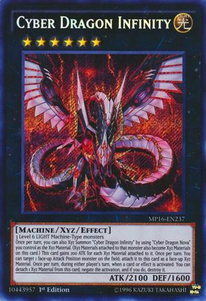 Cyber Dragon Infinity (MP16-EN237) - 2016 Mega-Tins Mega Pack 1st Edition