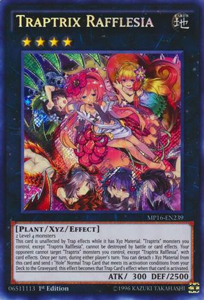 Traptrix Rafflesia (MP16-EN239) - 2016 Mega-Tins Mega Pack 1st Edition