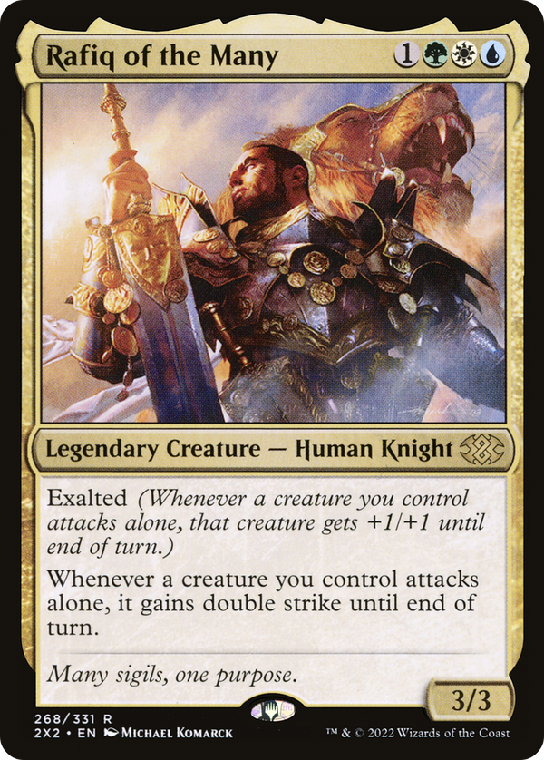 Rafiq of the Many [Double Masters 2022]