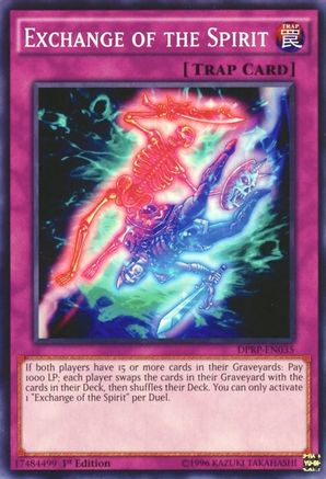 Exchange of the Spirit (DPRP-EN035) - Duelist Pack: Rivals of the Pharaoh 1st Edition