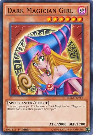Dark Magician Girl (LDK2-ENY11) - Legendary Decks II Unlimited