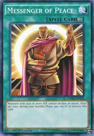 Messenger of Peace (LDK2-ENY30) - Legendary Decks II 1st Edition