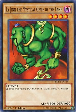 La Jinn the Mystical Genie of the Lamp (LDK2-ENK10) - Legendary Decks II 1st Edition