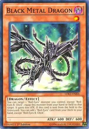 Black Metal Dragon (LDK2-ENJ06) - Legendary Decks II Unlimited