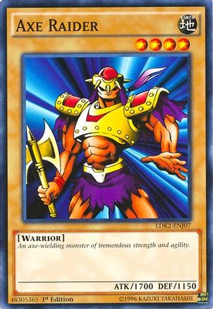 Axe Raider (LDK2-ENJ07) - Legendary Decks II 1st Edition