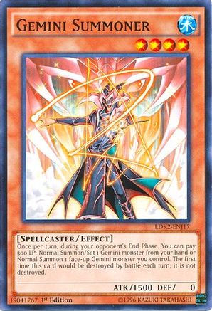 Gemini Summoner (LDK2-ENJ17) - Legendary Decks II 1st Edition