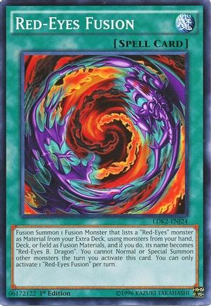 Red-Eyes Fusion (LDK2-ENJ24) - Legendary Decks II 1st Edition