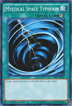 Mystical Space Typhoon (LDK2-ENJ32) - Legendary Decks II Unlimited