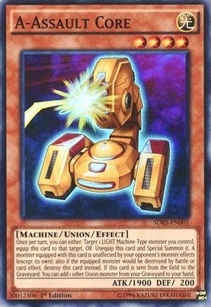 A-Assault Core (SDKS-EN001) - Structure Deck: Seto Kaiba 1st Edition