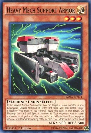 Heavy Mech Support Armor (SDKS-EN004) - Structure Deck: Seto Kaiba 1st Edition