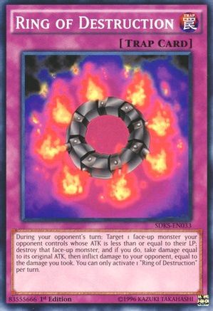 Ring of Destruction (SDKS-EN033) - Structure Deck: Seto Kaiba Unlimited