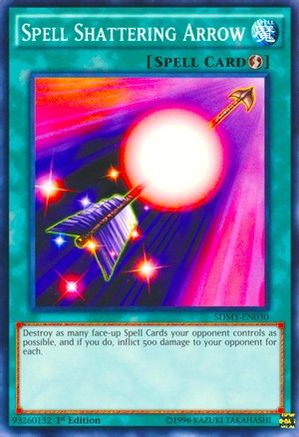Spell Shattering Arrow (SDMY-EN030) - Structure Deck: Yugi Muto 1st Edition
