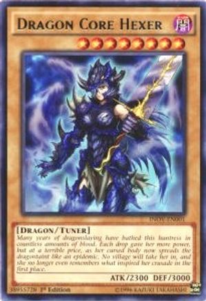 Dragon Core Hexer (INOV-EN001) - Invasion: Vengeance 1st Edition