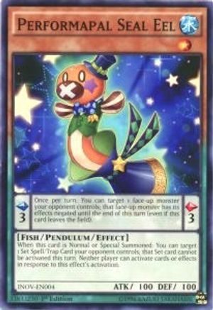 Performapal Seal Eel (INOV-EN004) - Invasion: Vengeance Unlimited