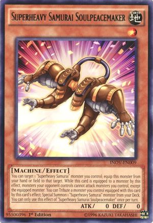 Superheavy Samurai Soulpeacemaker (INOV-EN009) - Invasion: Vengeance 1st Edition