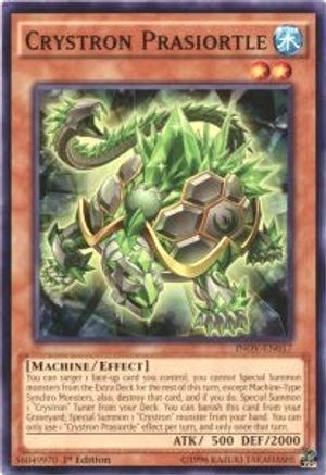 Crystron Prasiortle (INOV-EN017) - Invasion: Vengeance 1st Edition