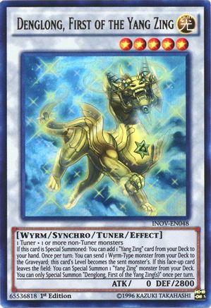 Denglong, First of the Yang Zing (INOV-EN048) - Invasion: Vengeance 1st Edition
