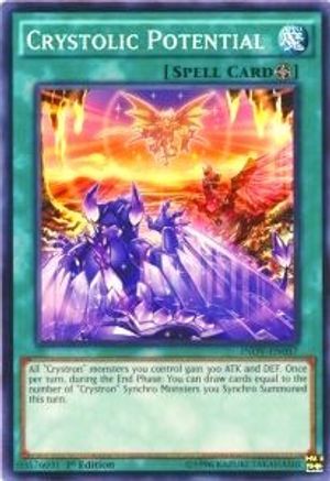 Crystolic Potential (INOV-EN057) - Invasion: Vengeance 1st Edition