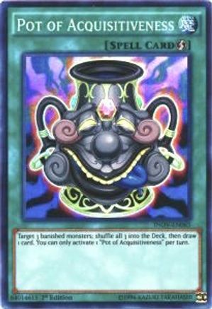 Pot of Acquisitiveness (INOV-EN065) - Invasion: Vengeance Unlimited