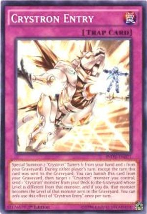 Crystron Entry (INOV-EN071) - Invasion: Vengeance 1st Edition