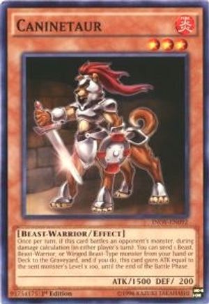 Caninetaur (INOV-EN092) - Invasion: Vengeance 1st Edition