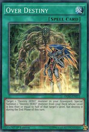 Over Destiny (DESO-EN015) - Destiny Soldiers 1st Edition