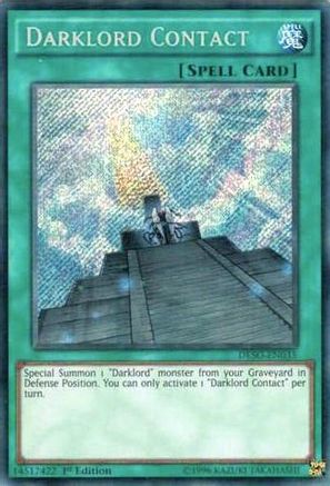 Darklord Contact (DESO-EN035) - Destiny Soldiers 1st Edition