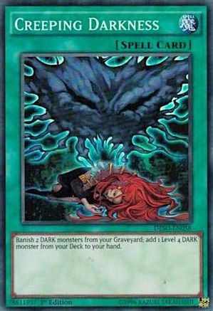 Creeping Darkness (DESO-EN058) - Destiny Soldiers 1st Edition
