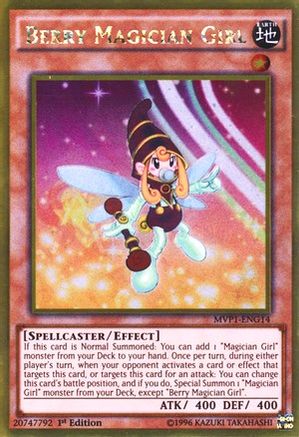 Berry Magician Girl (MVP1-ENG14) - The Dark Side of Dimensions Movie Pack: Gold Edition 1st Edition