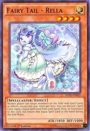 Fairy Tail - Rella (RATE-EN035) - Raging Tempest 1st Edition